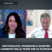 CRIPTOVALUTE, POLEMICHE E SCONTRO SULLE TASSE PER LE PLUSVALENZE – FERRONI INTV VEDANA – 21/10