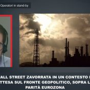 WALL STREET ZAVORRATA NELL’ATTESA, EUROZONA SOPRA LA PARITÀ – PISCINA INTV D’ANDREA – 7/10/24