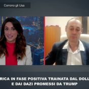 AMERICA POSITIVA TRAINATA DAL DOLLARO E DAI DAZI PROMESSI DA TRUMP – FERRONI INTV PIOLI – 26/11/24