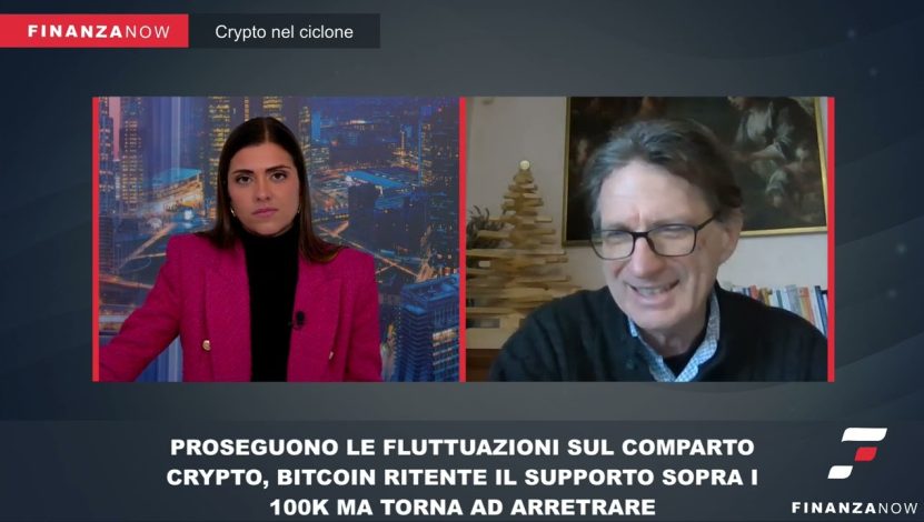 CRIPTO-FLUTTUAZIONI. BITCOIN RITENTA IL SUPPORTO 100K MA ARRETRA- PISCINA INTV SARTORELLI – 20/12/24