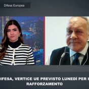 DIFESA, VERTICE EUROPA PREVISTO LUNEDÌ PER IL RAFFORZAMENTO – PISCINA INTV RAVONI – 30/1/25