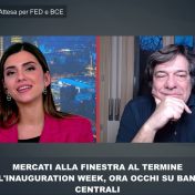 INAUGURATION WEEK, BORSE ALLA FINESTRA E OCCHI SU BANCHE CENTRALI -PISCINA INTV CIOLI PUVIANI – 24/1