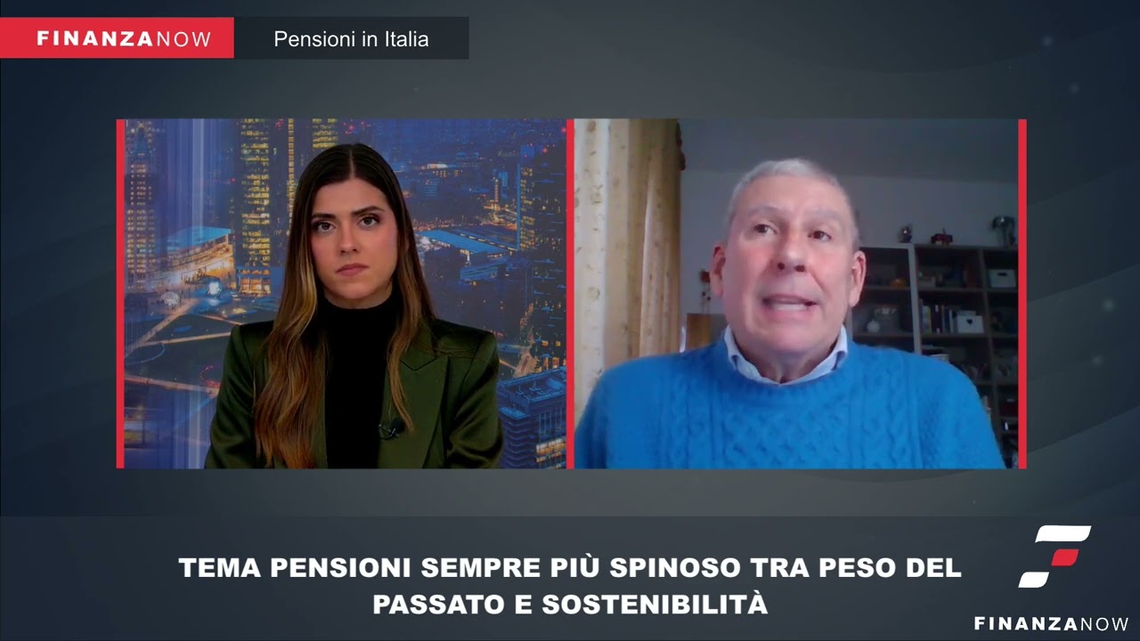 TEMA PENSIONI SEMPRE PIÙ SPINOSO TRA PESO DEL PASSATO E SOSTENIBILITÀ – PISCINA INTV MARINO -17/1/25