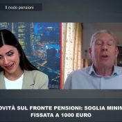 NOVITÀ SUL FRONTE PENSIONI, SOGLIA MINIMA FISSATA A 1000 EURO – PISCINA INTV MARINO – 17/3/25