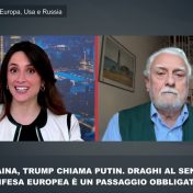 TRUMP CHIAMA PUTIN. DRAGHI “DIFESA EUROPEA È UN PASSAGGIO OBBLIGATO” -FERRONI INT CINGOLANI -18/3/25